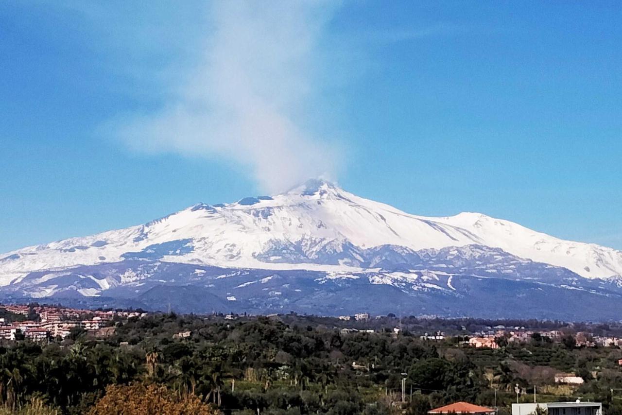 Mansarda Sul Mare Dei Ciclopi Lägenhet Aci Trezza Exteriör bild